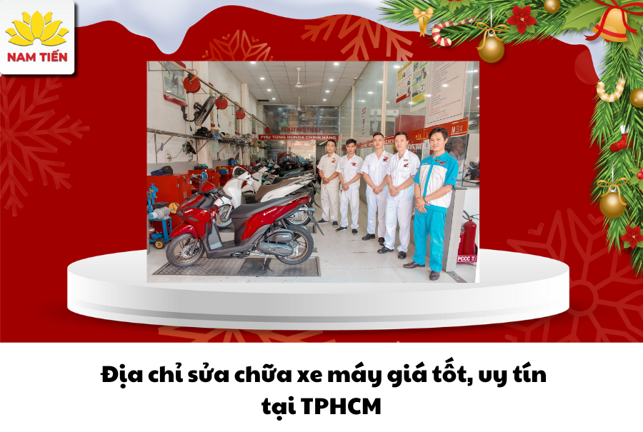 Địa chỉ sửa chữa xe máy giá tốt, uy tín tại TPHCM